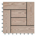 Factory Directly Supply Floor Tiles Garden Outdoor and Easily Install Wholesale WPC Interlocking Decking DIY Tiles